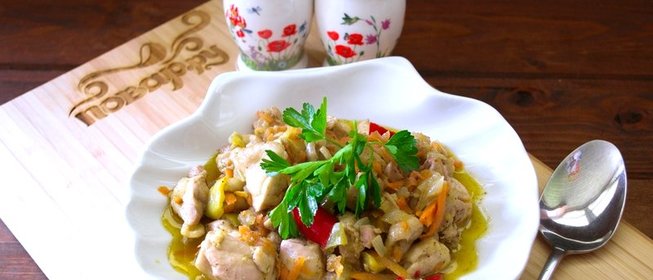 Рагу из курицы
