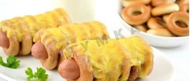 Сосиски в сушках