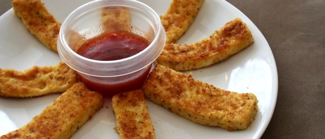 Жареный сыр тофу