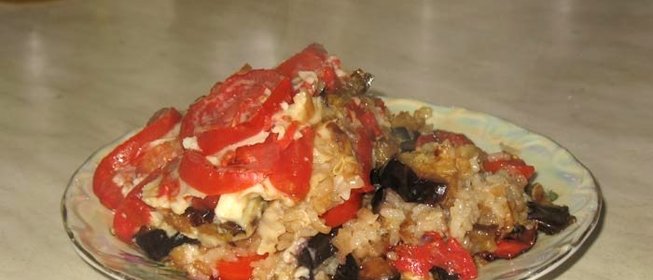 Мусака с рисом