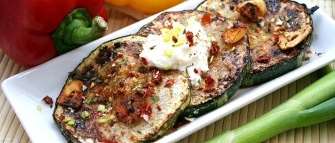 Жареные цукини с орегано и чесноком