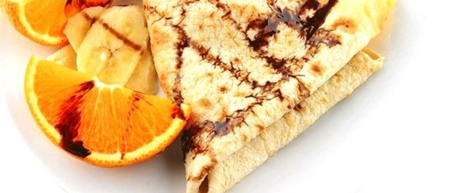 Апельсиново-шоколадные блины