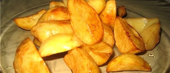 Картофель по-деревенски во фритюрнице