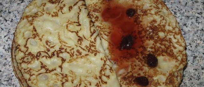 Кислые блины на кислом молоке