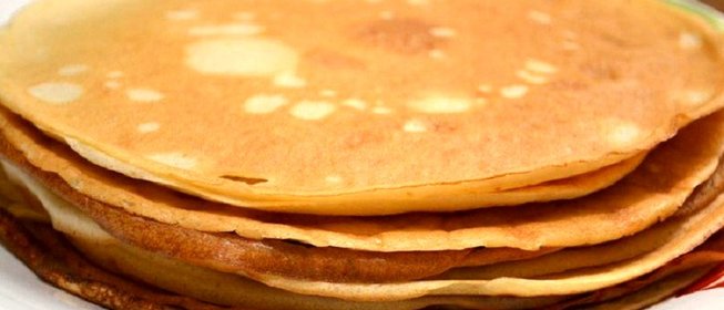 Банановые блины с овсяной мукой