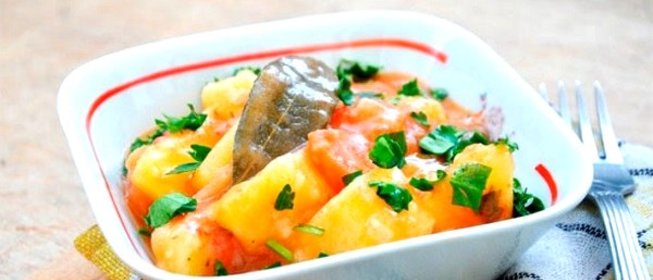 Рагу с картошкой