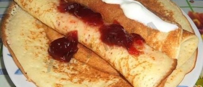 Блины на дрожжах и молоке