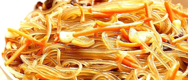 Фунчоза с шиитаке