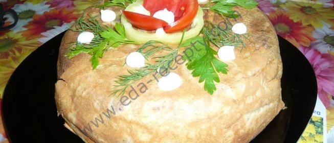 Блинчатый пирог из блинов