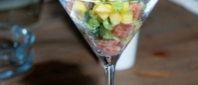 Севиче из норвежской семги