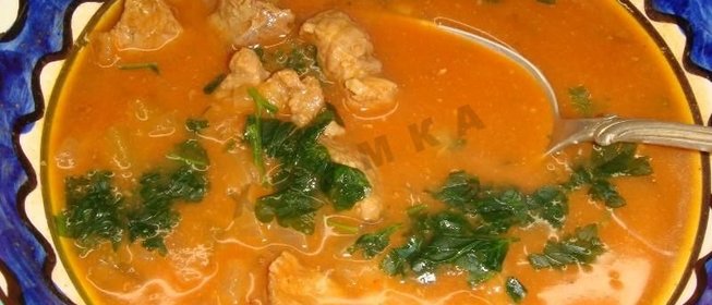 Солянка по-грузински