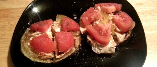 Жаренные кабачки с яйцами