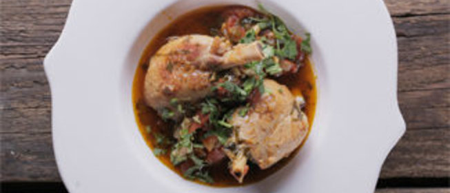 Чахохбили, грузинское рагу из курицы