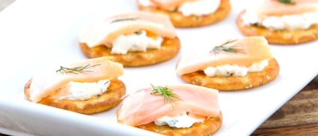 Семга с творожным сыром