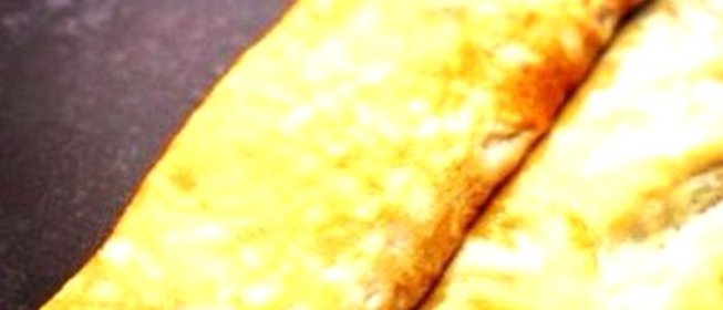 Овсяный блин с сыром