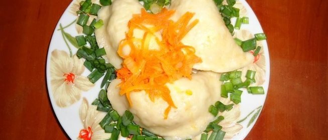 Вареники с капустой