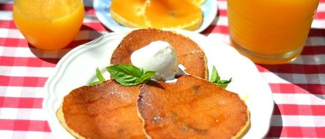 Блинчики с мороженым