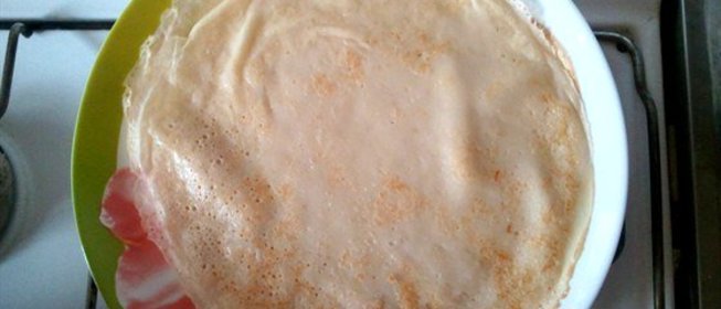 Тонкие и нежные блины