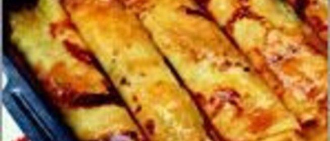 Блинчики с вареной сгущенкой