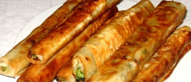 Лаваш с капустной начинкой