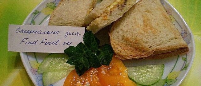 Сэндвичи с сардиной и помидорами