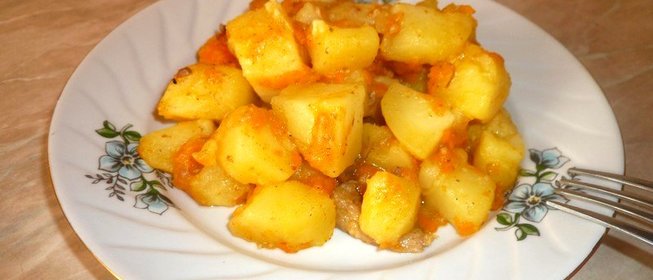 Картофель по-домашнему