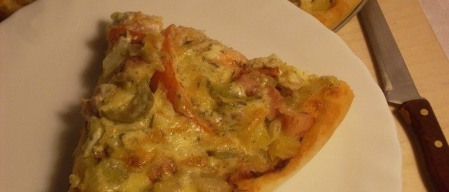 Сытная пицца