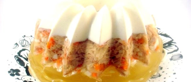 Заливное из курицы