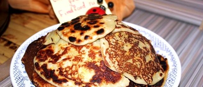 Тыквенные оладьи с корицей