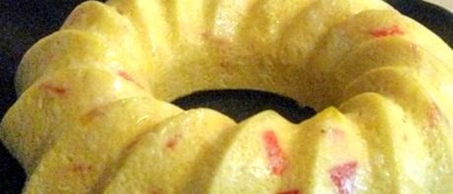 Флан с крабовыми палочками