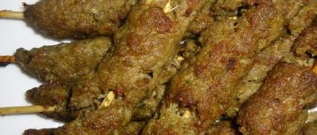 Люля-кебаб из фарша в духовке