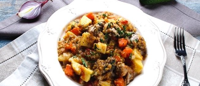 Рагу с курицей