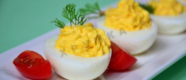 Фаршированные яйца
