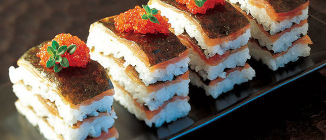 Нори с лососем