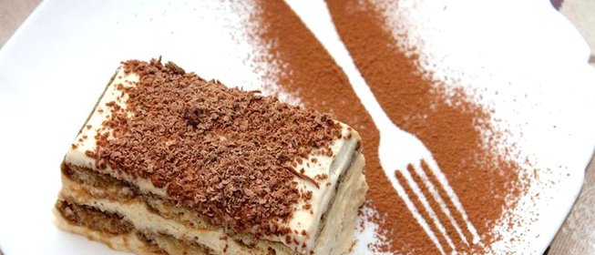 Тирамису из готовых бисквитных коржей