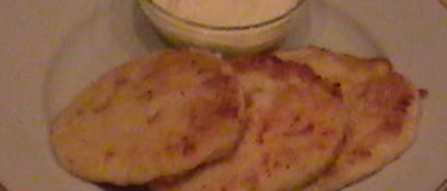 Сырники с сыром и шпинатом