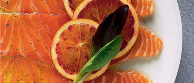 Карпаччо из лосося