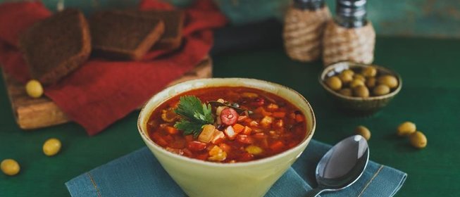 Новогодняя сборная мясная солянка