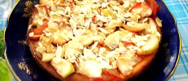 Яблочно-творожная запеканка