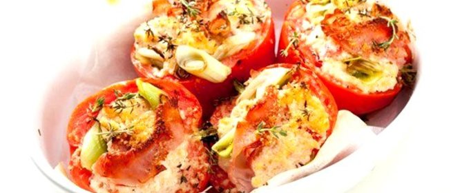 Помидоры с рикоттой
