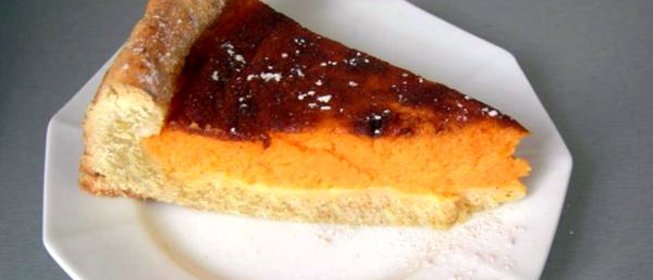 Тыква в песочном тесте