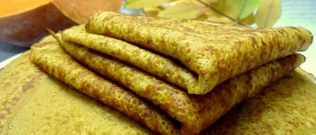 Тыквенные блины