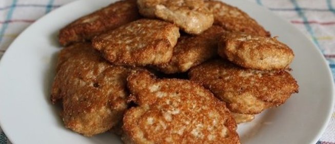 Оладьи из семги