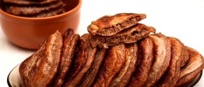 Оладьи шоколадные