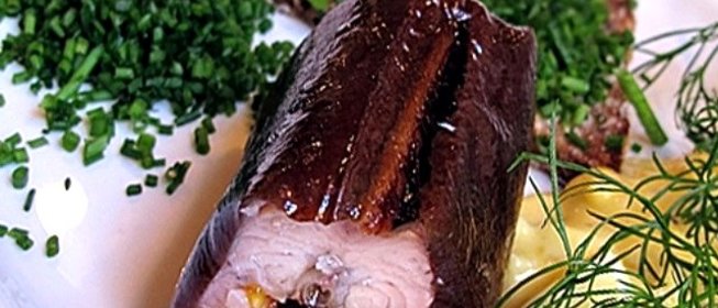 Угорь копченый