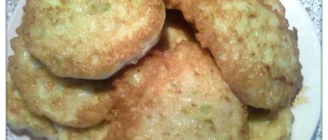 Оладьи из кабачка