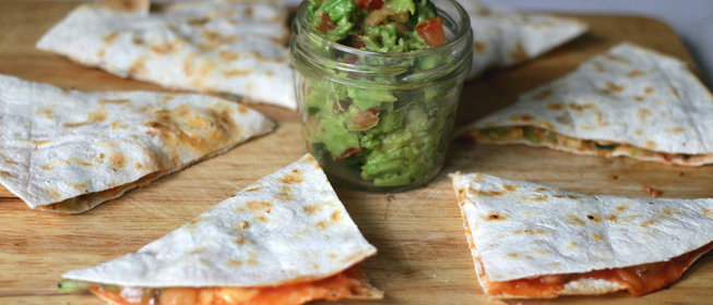 Вегетарианская кесадилья