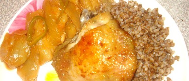 Острые баклажаны с пастой кочудян