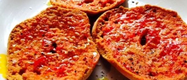 Фрезелле с помидорами и чесноком