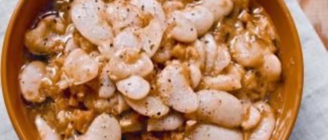 Критское рагу из белой фасоли